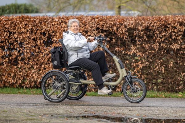 Grenzenloses Radfahren mit einem Van Raam Fahrrad