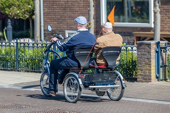 Fun2Go Van Raam customer experience Dieker side by side tandem
