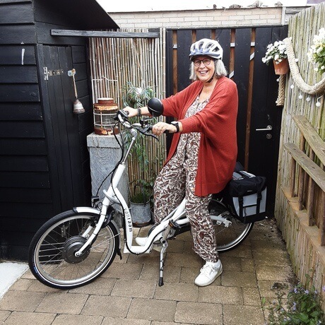 Balance low step ebike Van Raam Joke Sonke
