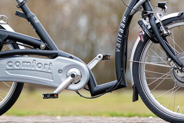 Tricycle with low step through