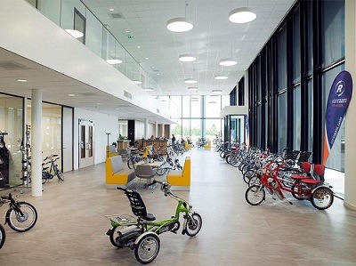 Showroom Van Raam in Varsseveld