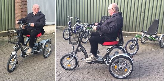 Tricycle elderly electric