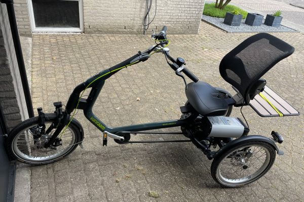 Fiets driewieler volwassenen Easy Rider Van Raam review Linda Nanning