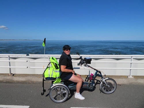 Easy Rider tricycle for adults Van Raam customer experience Nancy Walravens