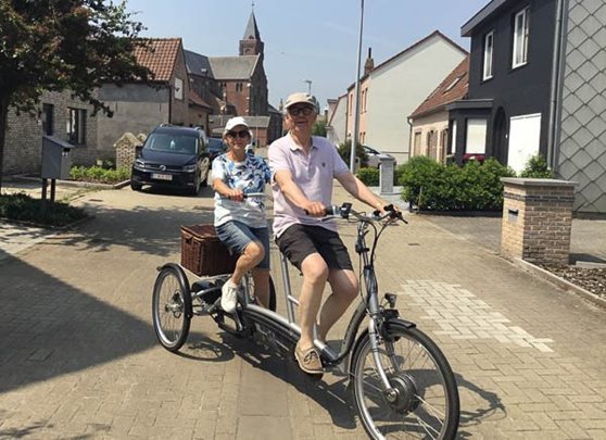 Tandem fiets Twinny Plus Lameire klantervaring