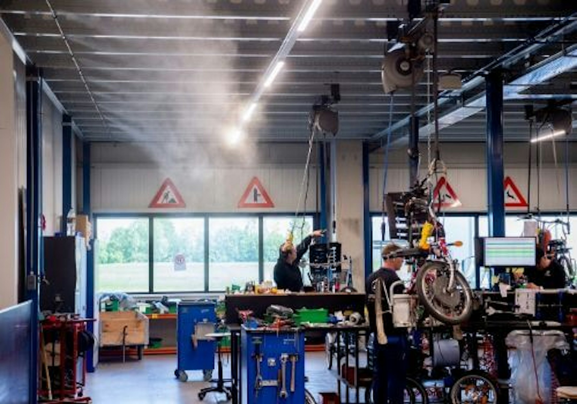 Service-Abteilung Van Raam Luftbefeuchtung B&B