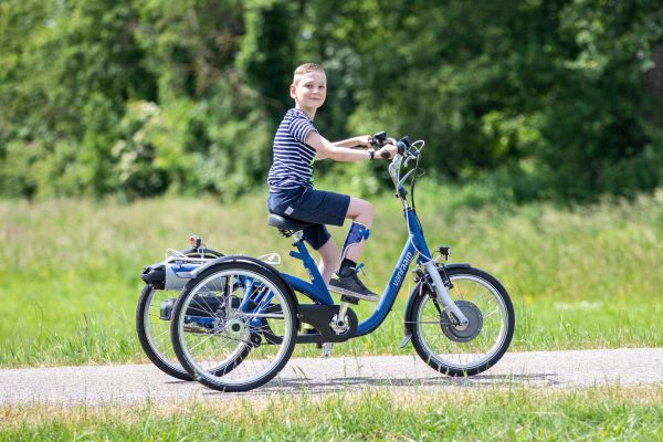 Aangepaste driewielfiets Midi voor kinderen met een beperking