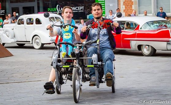 Collin Capozzi Fun2Go side-by-side tandem user experience