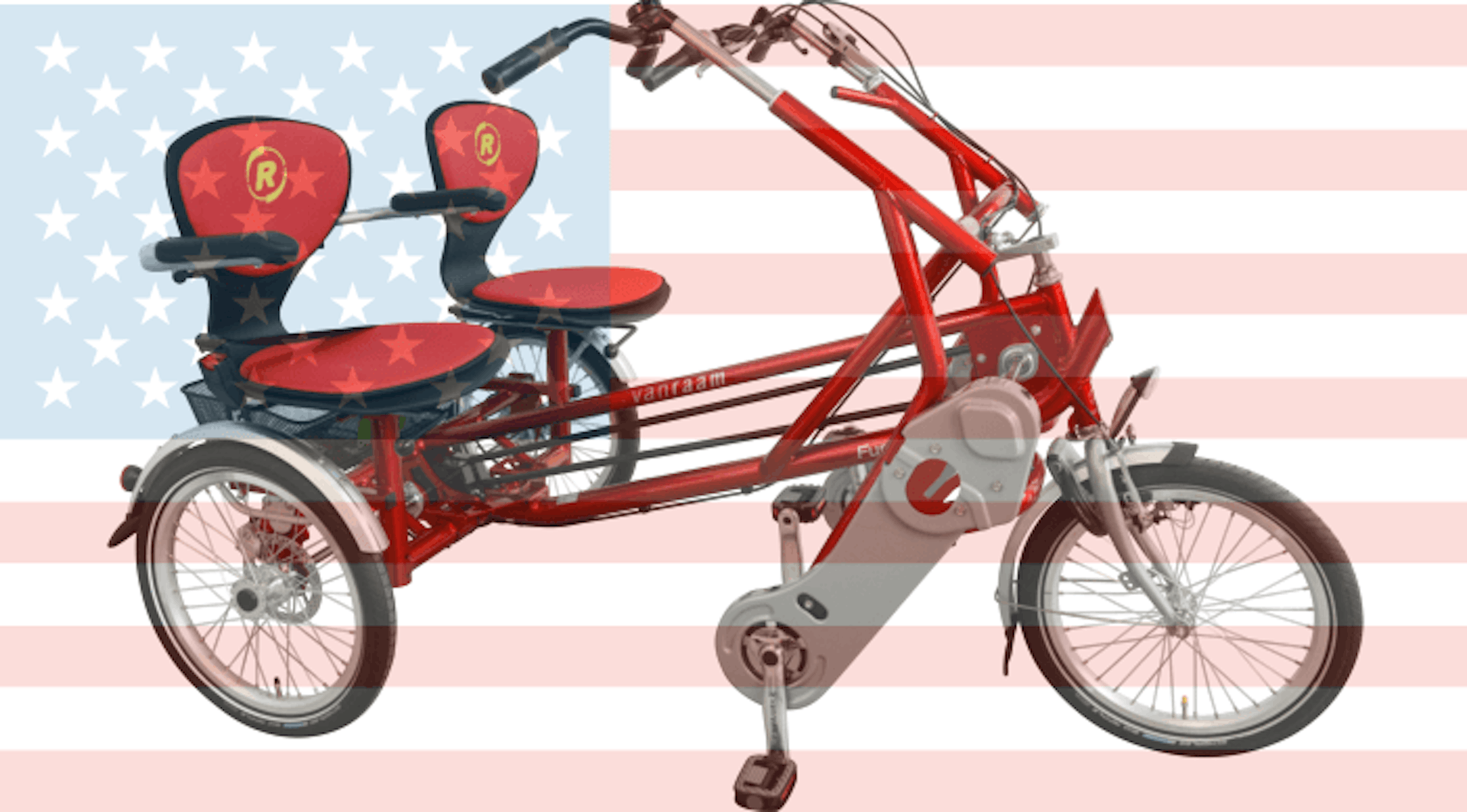 Van Raam special needs bikes to America