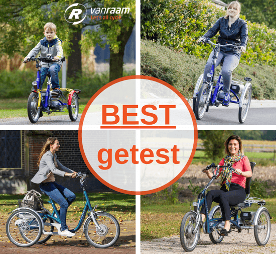Beste getest  -Van Raam aangepaste fietsen 