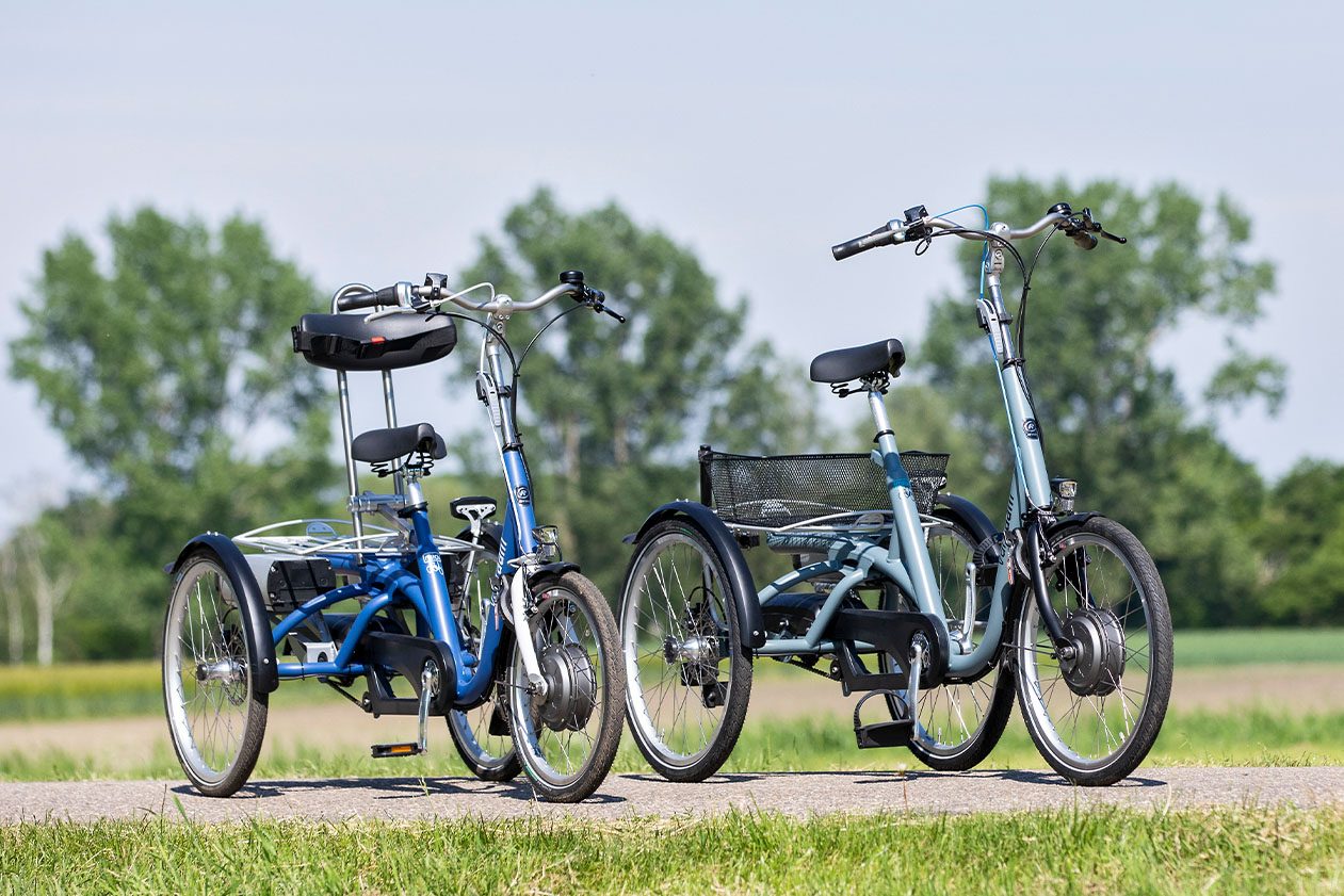 Van Raam special needs tricycles Midi and Maxi