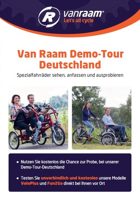 Demo-Tour-Deutschland Spezialfahrräder