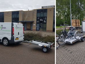 Scootwagen voor Van Raam fiets huren of kopen ViaErwin