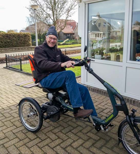 Van Raam Easy Rider driewieler fiets volwassenen Jan Brouwer