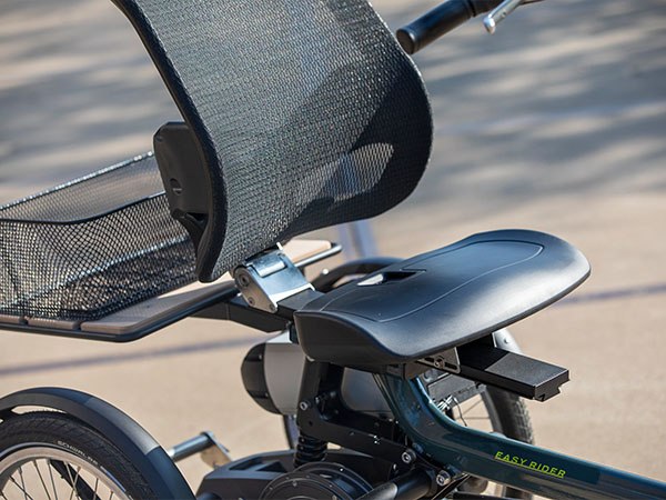 Einzigartige Fahreigenschaften des Easy Rider Dreirad Komfortsitz Van Raam
