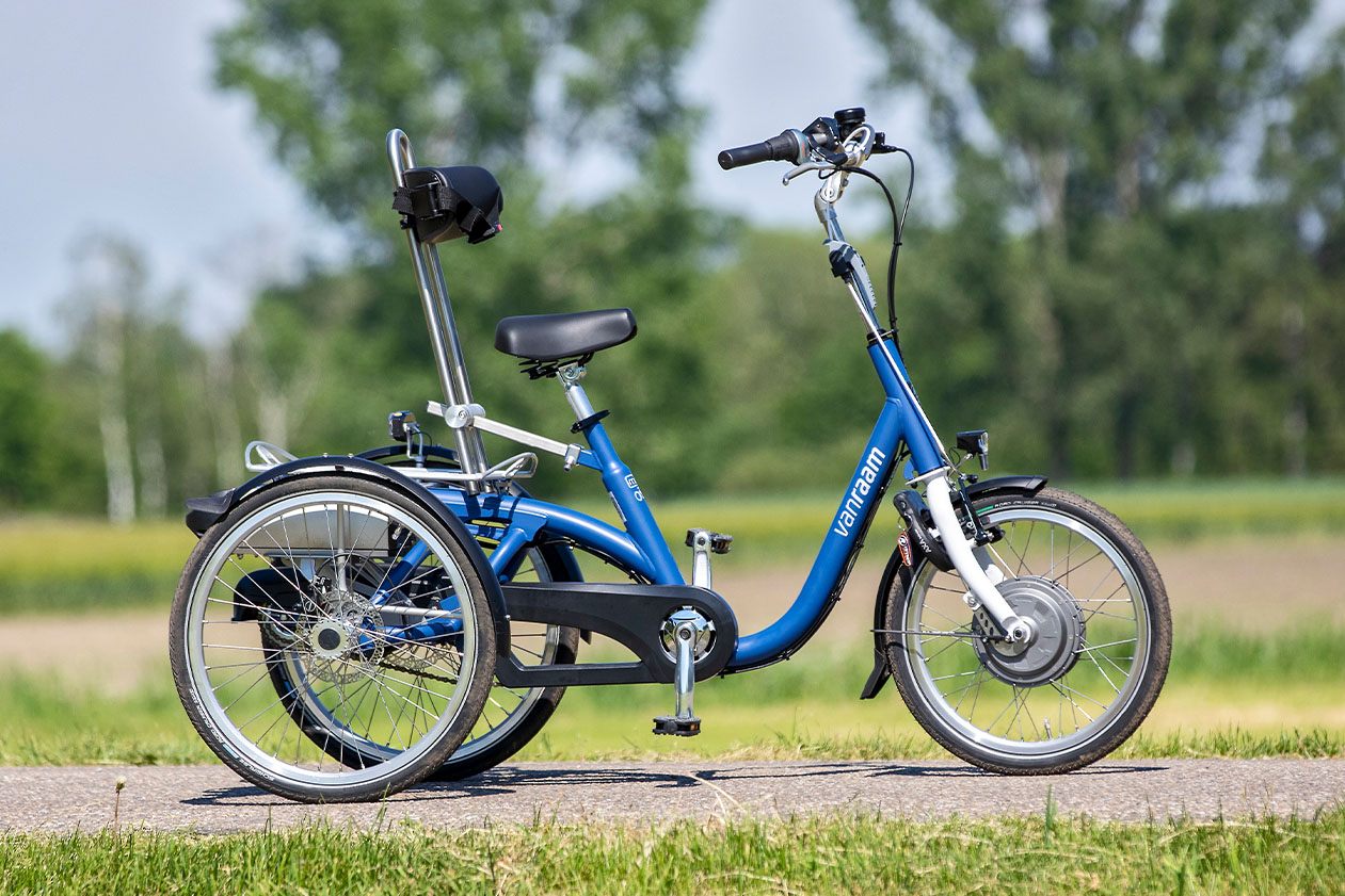 Tricycle spécial Van Raam Midi pour les personnes handicapées