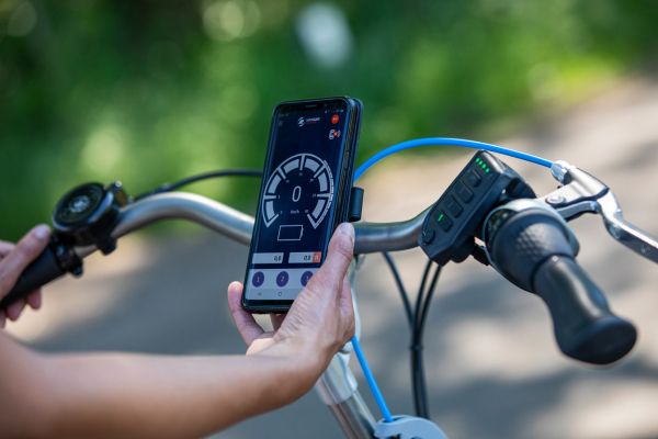 Einzigartige Fahreigenschaften Van Raam Maxi Dreirad - Tretunterstützung und Smart E-Bike