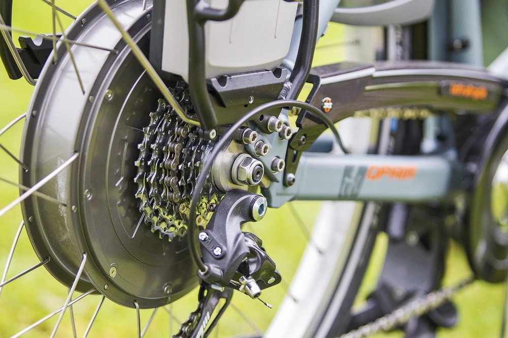 rolstoelfiets elektrisch