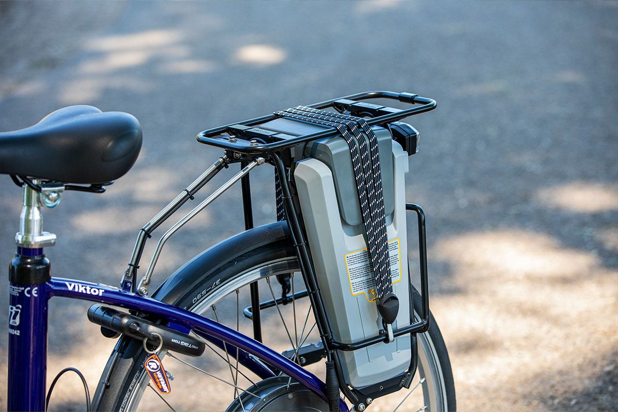 Van Raam Viktor tricycle à 2 roues avant Slim batterie pour les personnes handicapées