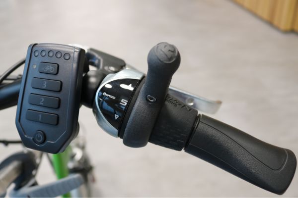 Gear lever Van Raam logo option