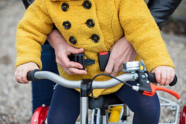 Husky Van Raam revalidatie fiets voor kinderen rugsteun