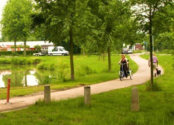 Driewieler fiets elektrisch Van Raam Marja de Koning