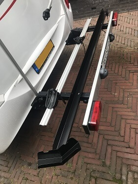 Kundenerlebnis Fahrradträger Van Raam Twinny Tandem - Eugene te Wildt