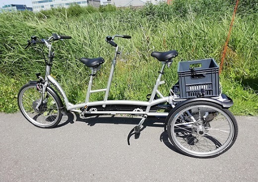 Kundenerfahrung Twinny Plus Tandem Dreirad Annemarie Pijpers