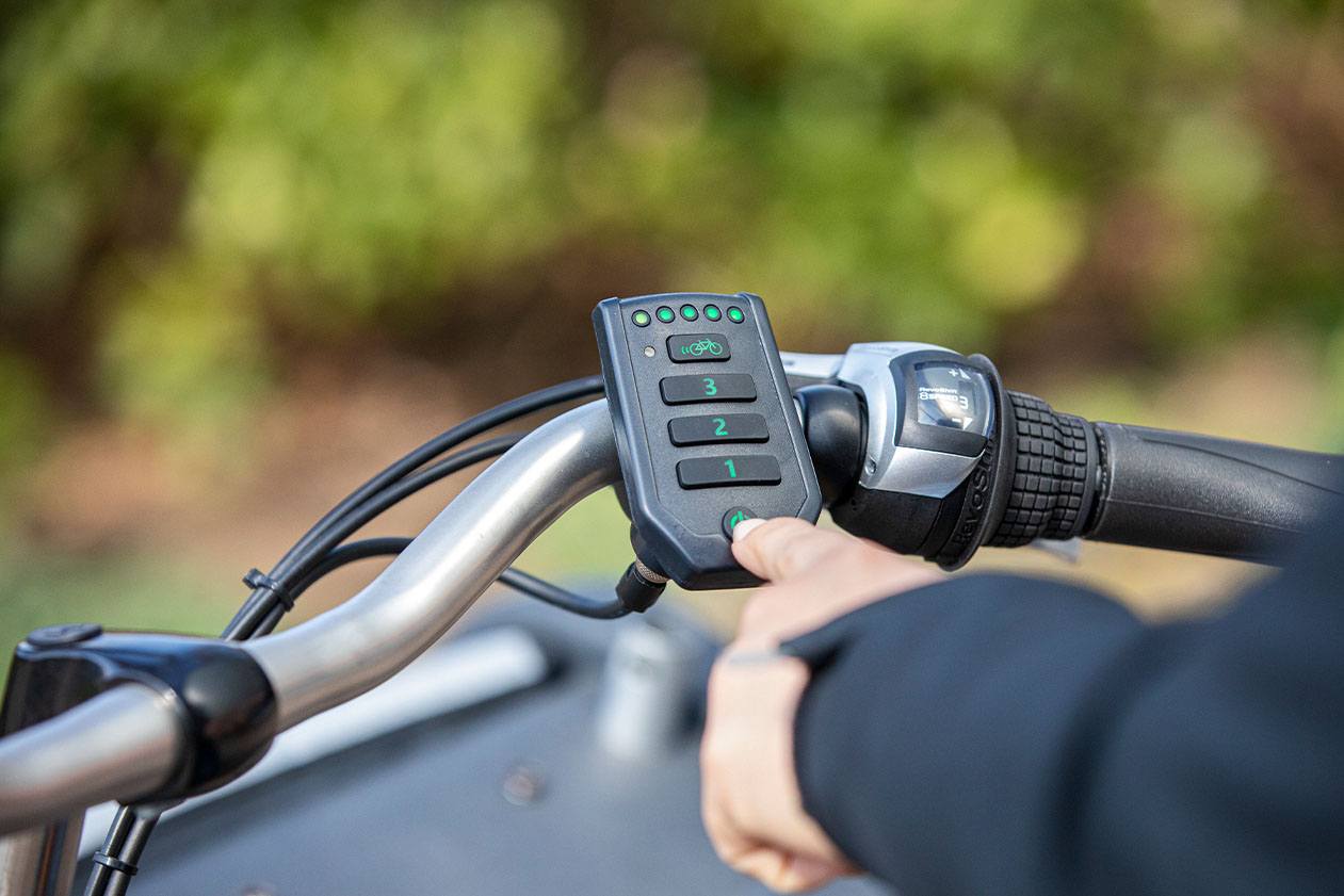 Elektrische riksja fiets Chat Van Raam 