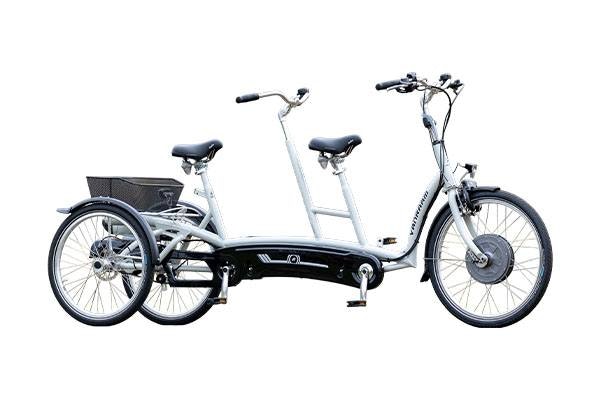 TWINNY PLUS agate grey three wheel tandem for adults