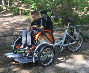 Expérience utilisateur Vélo en fauteuil roulant VeloPlus Kevin