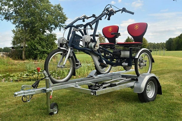Aanhanger voor Van Raam fiets bij Care4More