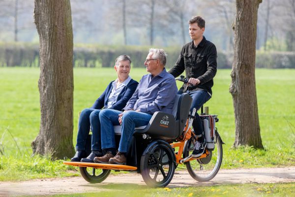 Tipps für das Radfahren mit der Chat-Rikscha Fahrrad erst üben ohne Tretunterstützung