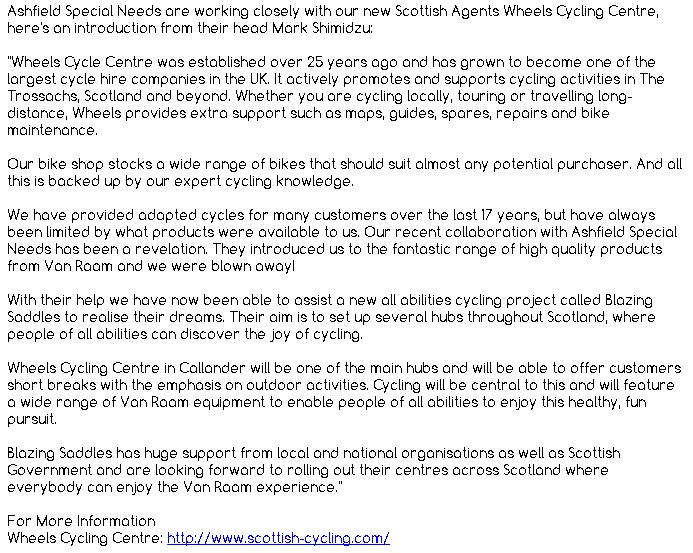 cycling group special needs bikes 