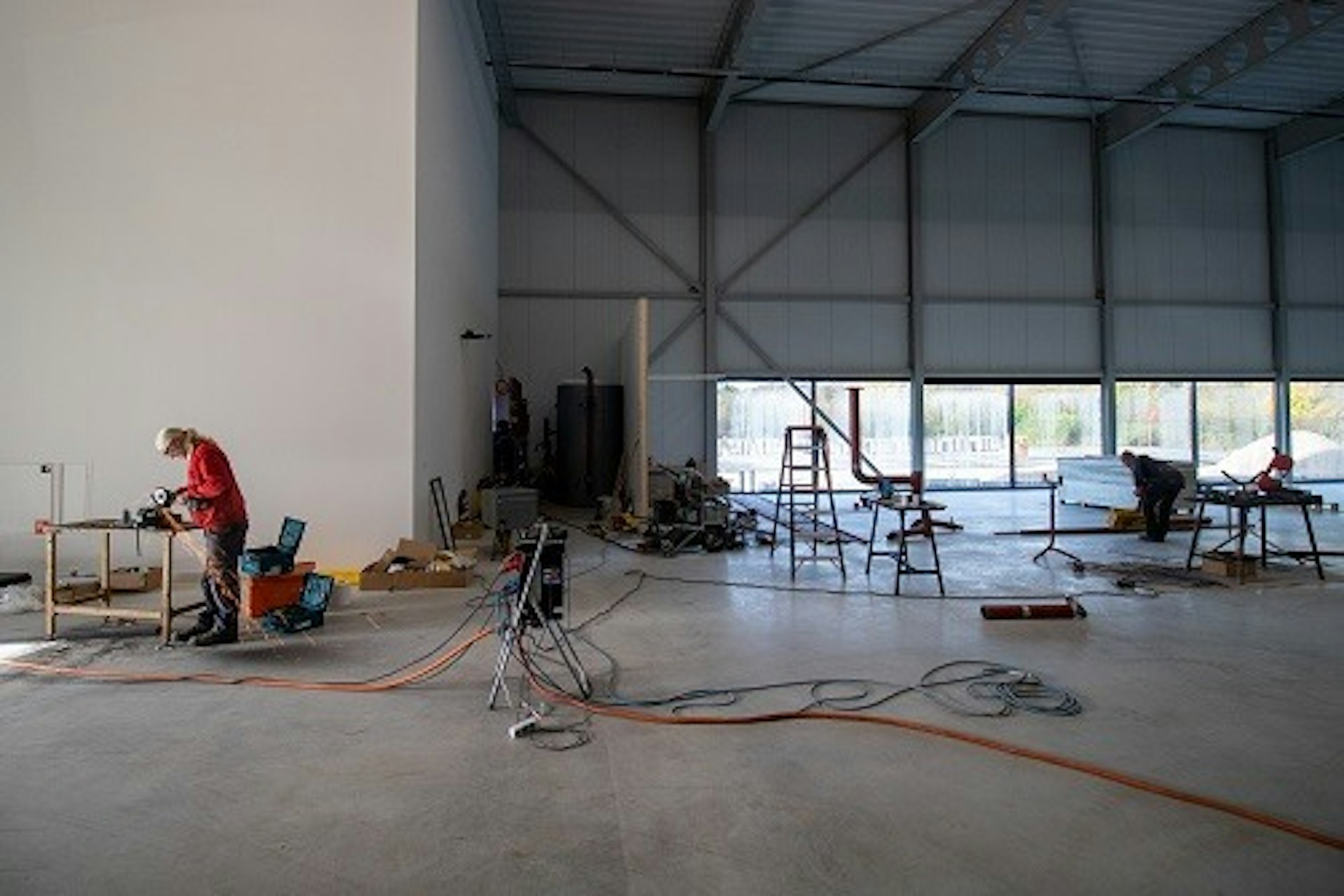 Bouw update nieuwe hal Van Raam week 46