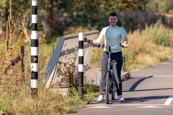 Rester mobile avec le vélo à enfourchement plus bas Balance Van Raam