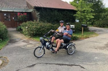 Customer experience Duo bicycle Fun2Go Family Holland