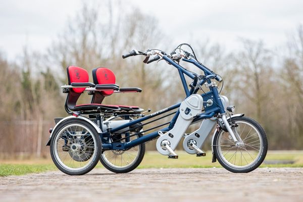 avantages du tandem pour les personnes handicapees van raam fun2go vélo duo