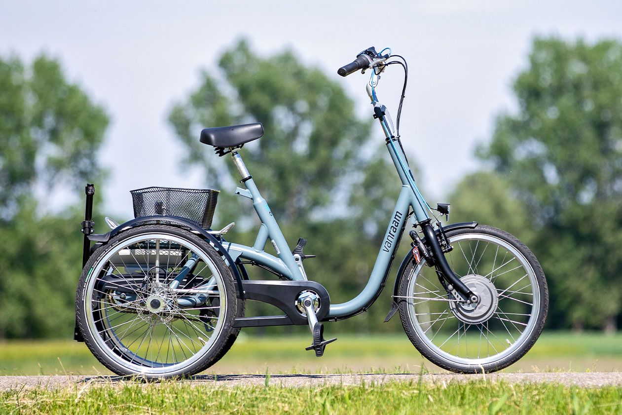 Fiets met drie wielen voor ouderen Van Raam Maxi