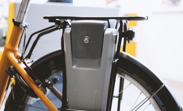 Charging the Van Raam Slim battery