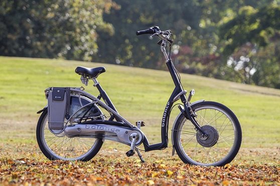 Lage-instapfiets-evenwicht-Balance
