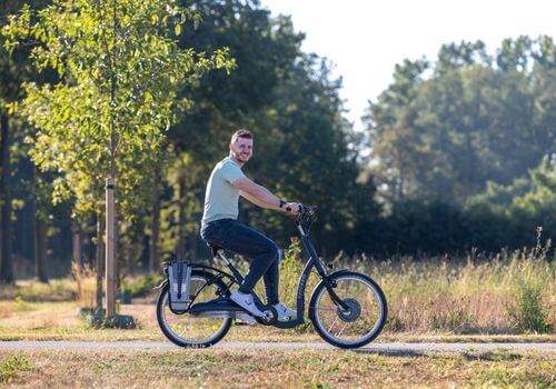 Van Raam lage instapfiets testen en proberen bij Welzorg Shop