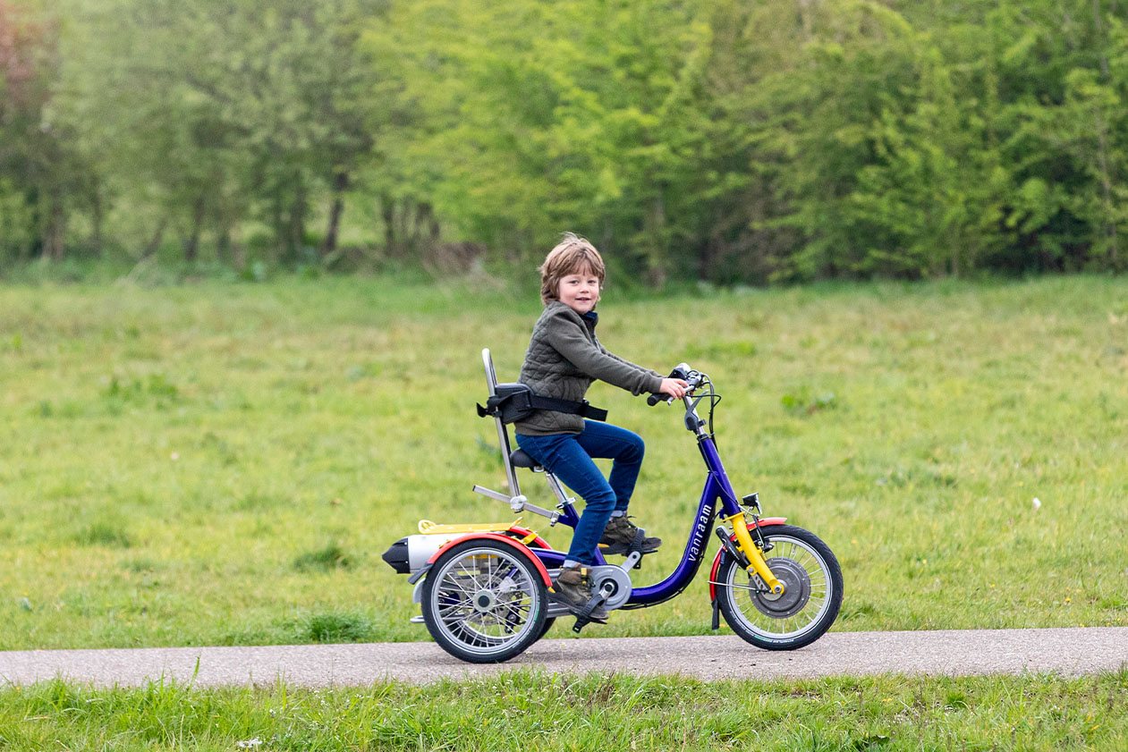 Van Raam Mini tricyle children with pedal support