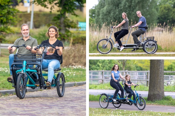 Van Raam Tandems laenge Dreiradtandems