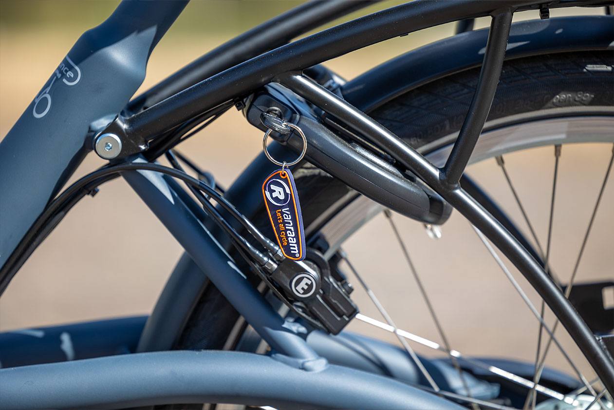 Van Raam Balance low step through bike safety lock