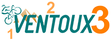 Logo Ventoux3 Goed doel voor hersentumoronderzoek