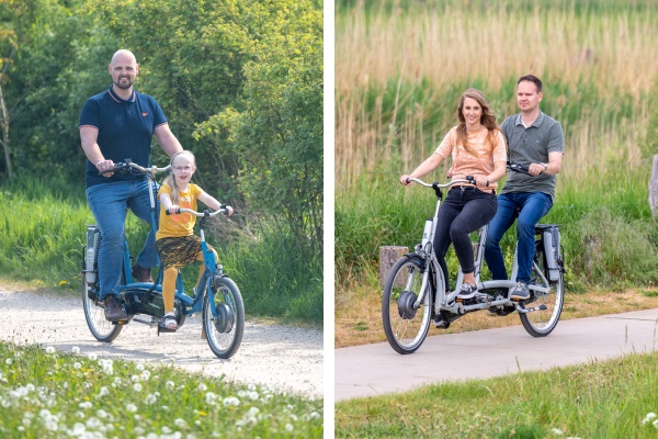 Van Raam Tandems laenge Dreiradtandems