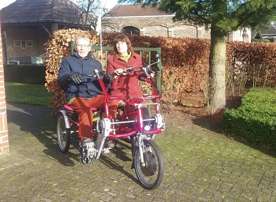 User experience Van Raam side-by-side tandem Fun2Go- Ankie Terheggen