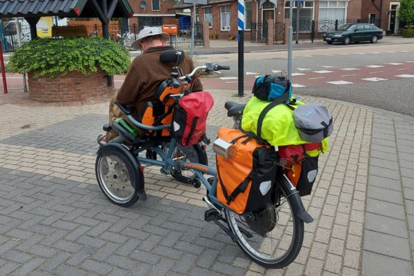 Kundenerfahrung OPair Rollstuhlfahrrad freerk de Boer