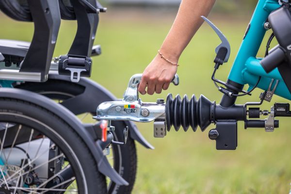 Découvrez la nouvelle Van Raam remorque de vélo duo FunTrain - lien vers Fun2Go